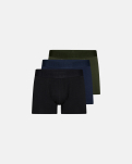 Bambus, "Gunnar" Boxershorts, 3-Pack, Mehfarbig -Resteröds