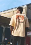 100% Bio-Baumwolle, T-Shirt, Sand -Resteröds