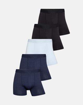 Bio-Baumwolle, Boxershorts, 5-pack, Mehfarbig -Resteröds