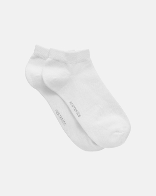 Bambus, Ankelsocken, 5-pack, Weiß