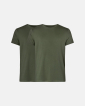Bio-Baumwolle, T-Shirts, 2-Pack, Grün - Resteröds