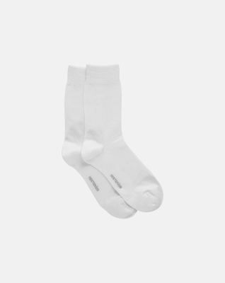 Socken 5-pack, Bambusviskose, Weiß