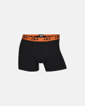 Bio-Baumwolle, Unterhosen, 3er-Pack, Multifarben mit Orange