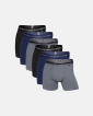 Bambus, Boxershorts, 6-pack, Mehrfarbig 9999 - JBS