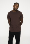 Bambusviskose, T-Shirt mit Rundhalsausschnitt, Braun -Resteröds