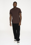 Bambusviskose, T-Shirt mit Rundhalsausschnitt, Braun -Resteröds