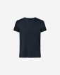 T-Shirt Rundhalsausschnitt | Bambusviskose | Navy - Resteröds