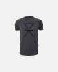 Bambus, T-shirt, Grau mit Print - JBS of Denmark Men