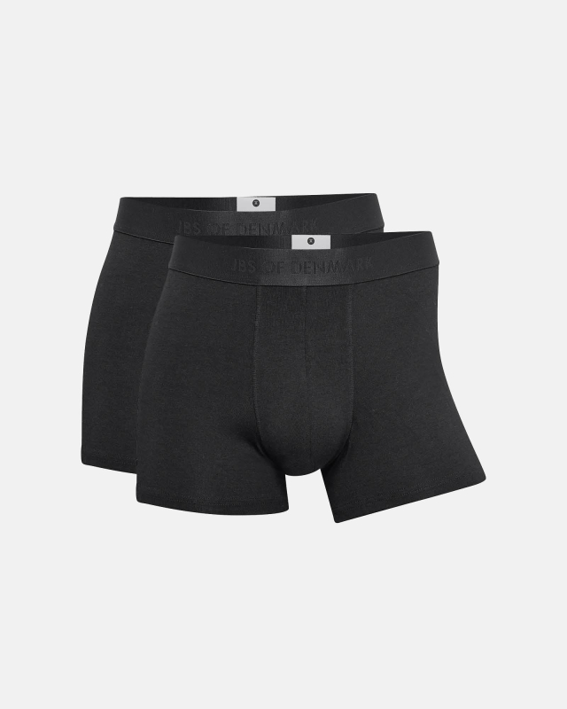 Bambus, Unterhosen, 2-pack, Schwarz -JBS of Denmark Men