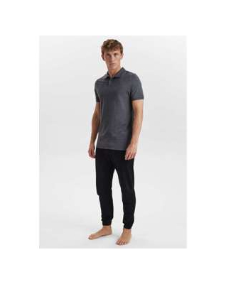Bambus, Polo Shirt Pique, Grau -JBS of Denmark Men