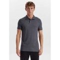 Bambus, Polo Shirt Pique, Grau -JBS of Denmark Men
