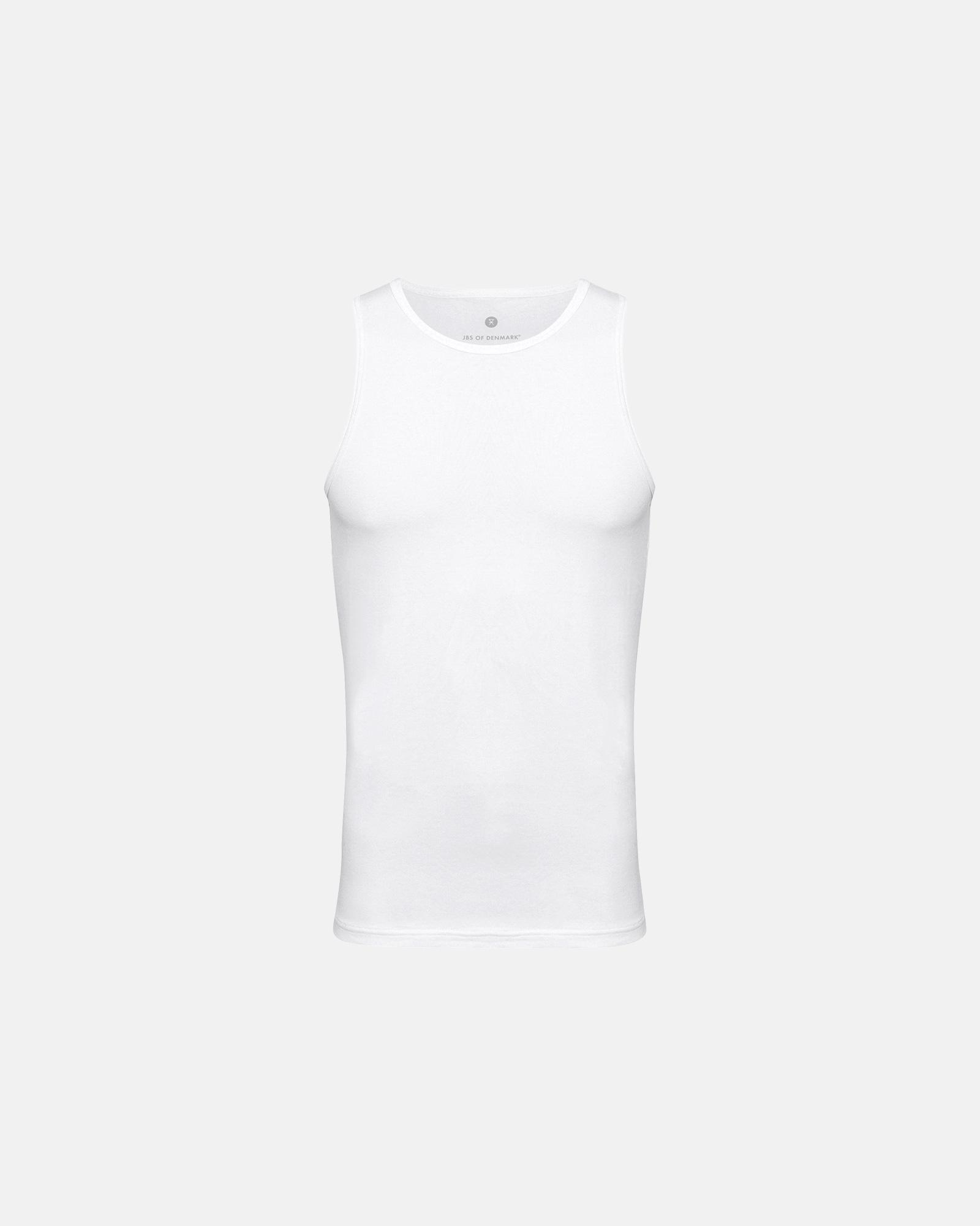 Bambusviskose, Unterhemd Top, Weiß -JBS of Denmark Men Bambusviskose, Unterhemd Top, Weiß -JBS of Denmark Men