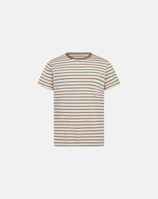 Bambusviskose, T-Shirt "o-neck", 3er-Pack, Braun -Resteröds
