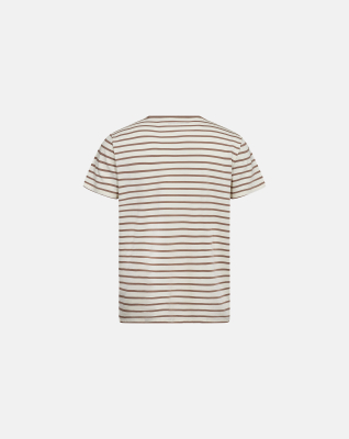 Bambusviskose, T-Shirt "o-neck", 3er-Pack, Braun -Resteröds