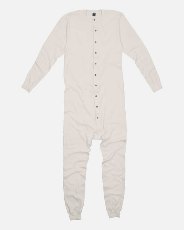 Bio-Baumwolle, Onesie, Weiß -Dovre
