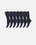 Bio-Baumwolle, Socken, Blickdicht, 7-Pack, Marine -Decoy