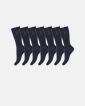 Bio-Baumwolle, Socken, Blickdicht, 7-Pack, Marine -Decoy