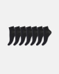 Bio-Baumwolle, Socken, Blickdicht, 7-Pack, Schwarz -Decoy