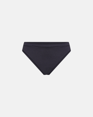Bambusviscose, String 3er-pack, Grau