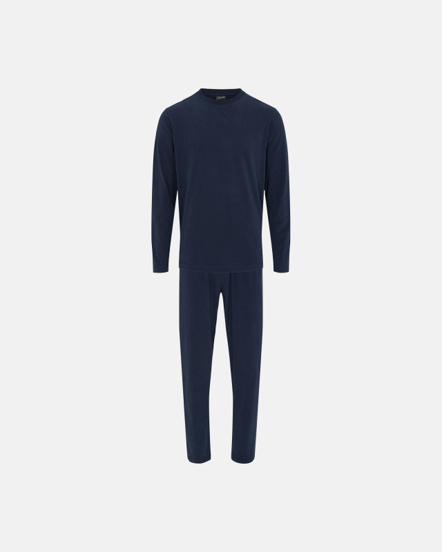 Bio-Baumwolle, Pyjamaset, Marine -Claudio