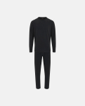 Bio-Baumwolle, Pyjamaset, Schwarz -Claudio