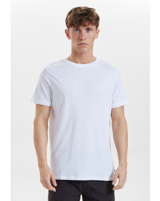 100% Bio-Baumwolle, T-Shirt, 2er-Pack, Weiß -Resteröds