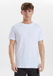 100% Bio-Baumwolle, T-Shirt, 2er-Pack, Weiß -Resteröds