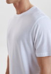 100% Bio-Baumwolle, T-Shirt, 2er-Pack, Weiß -Resteröds