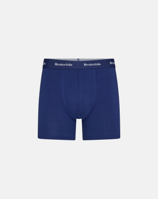 Bambusviskose, Boxershorts "Extra-Länge", 3er-Pack, Schwarz Navy Blau -Resteröds