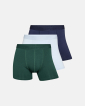 Bambusviskose, Boxershorts "gunnar", 3er-Pack, Blau Navy Grün -Resteröds