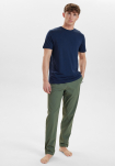 100% Bio-Baumwolle, T-Shirt, 2er-Pack, Marineblau -Resteröds