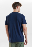 100% Bio-Baumwolle, T-Shirt, 2er-Pack, Marineblau -Resteröds