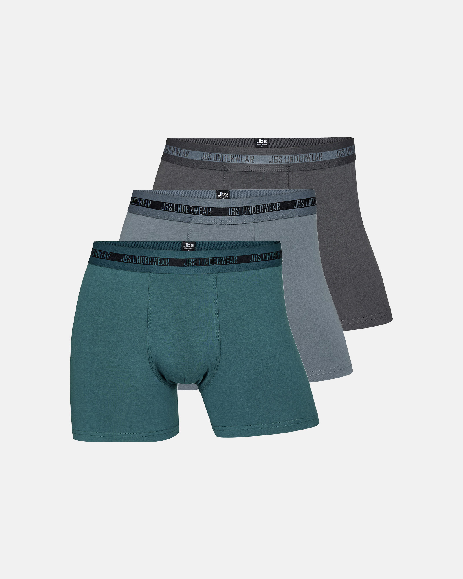 Bambusviskose, Boxershorts, 3-pack, Mehrfarbig -JBS Bambusviskose, Boxershorts, 3-pack, Mehrfarbig -JBS