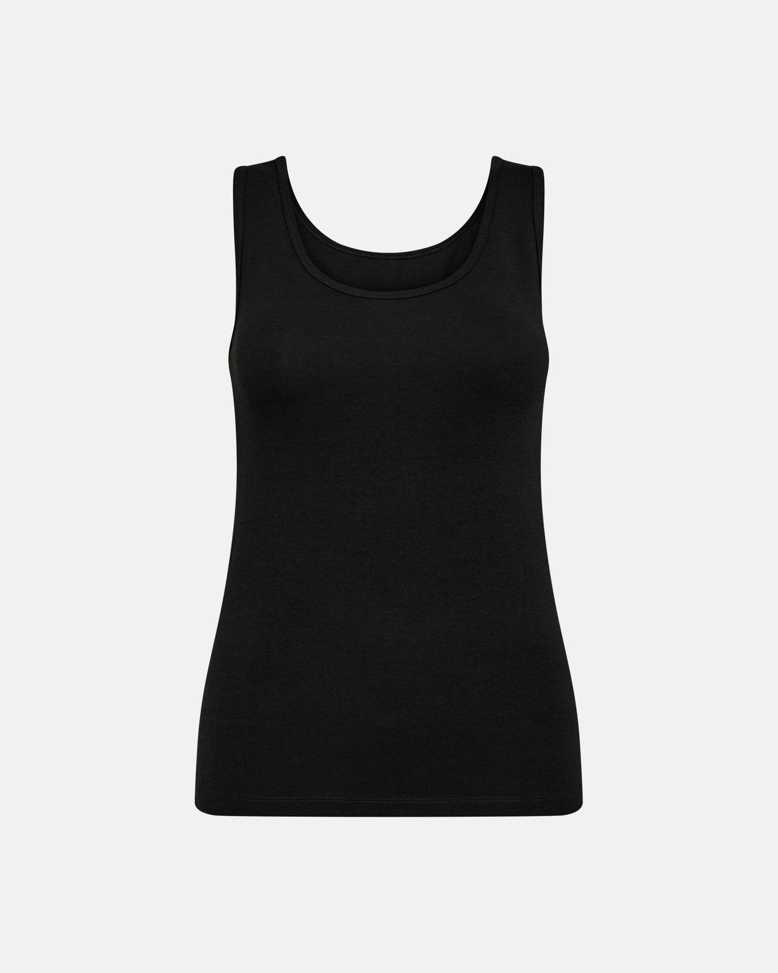 Bambusviskose, Unterhemd, 2-pack, Schwarz -Decoy Bambusviskose, Unterhemd, 2-pack, Schwarz -Decoy