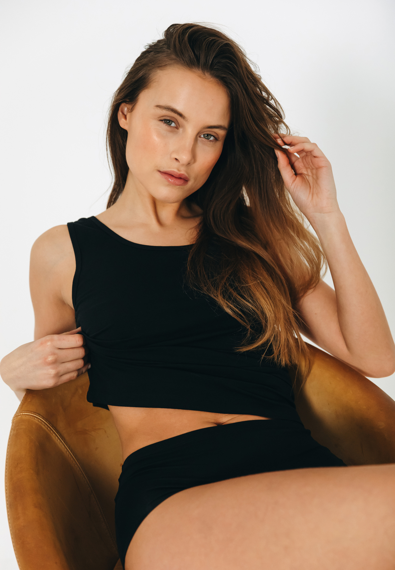 Bambusviskose, Unterhemd, 2-pack, Schwarz -Decoy Bambusviskose, Unterhemd, 2-pack, Schwarz -Decoy