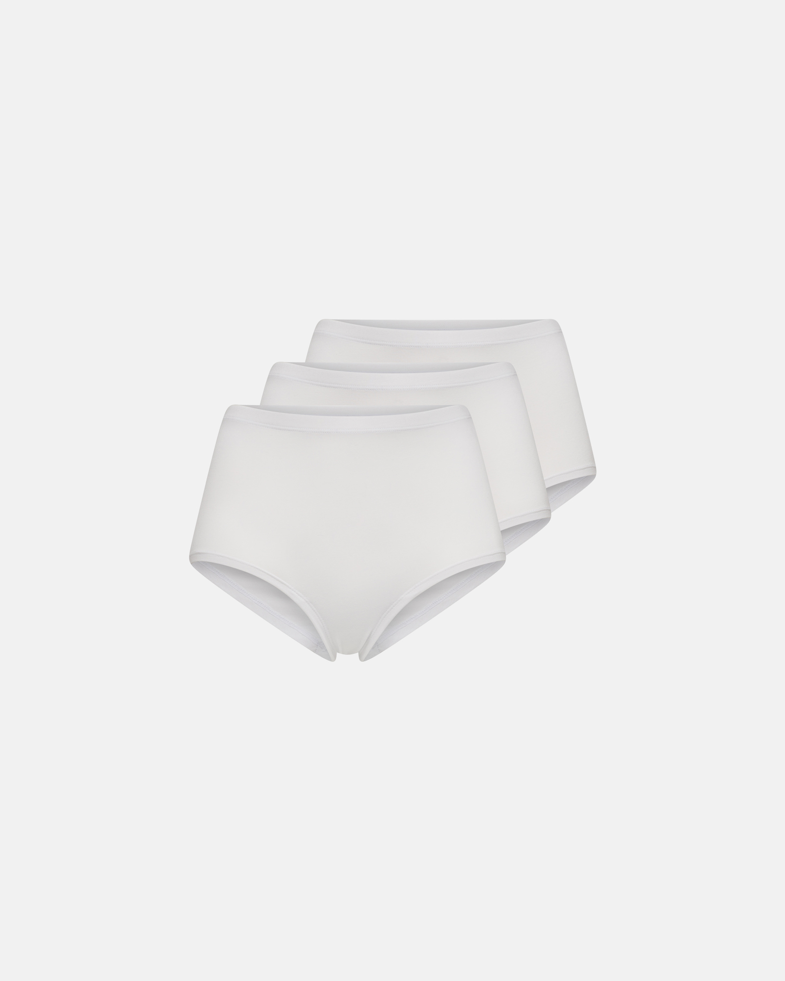 Bambusviskose, Maxi slip, 3-pack, Weiss -Decoy Bambusviskose, Maxi slip, 3-pack, Weiss -Decoy