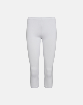 Bambus, 3/4 leggings, Weiß -Decoy