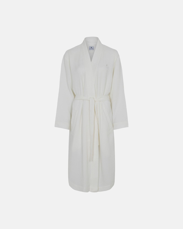 Bambus, Bademantel "Waffle", Weiß -JBS of Denmark Women