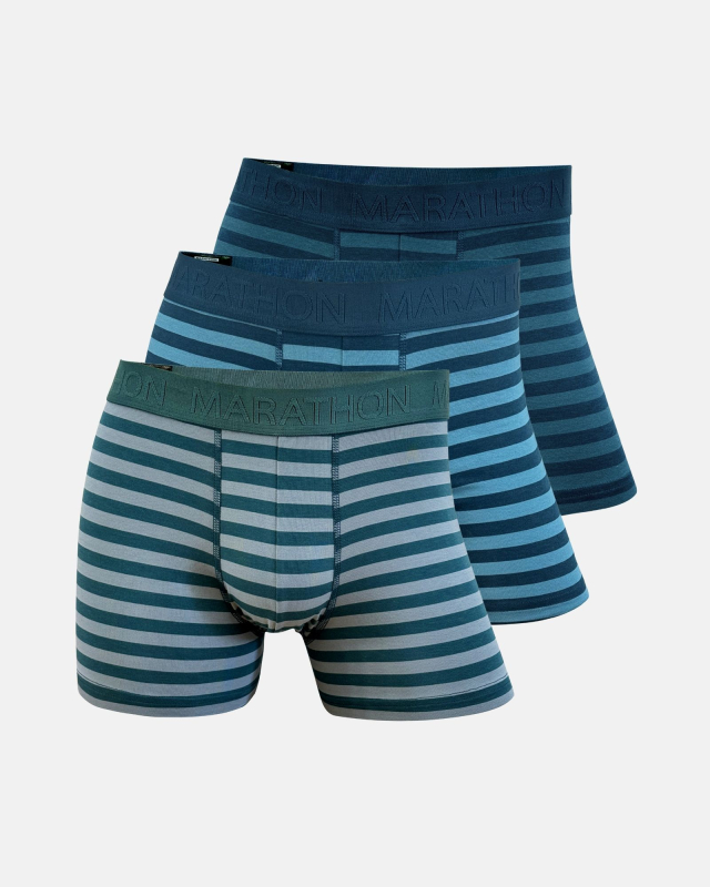 Bambusviskose, Boxershorts, 3er-Pack, Mehrfarbig -Olympia