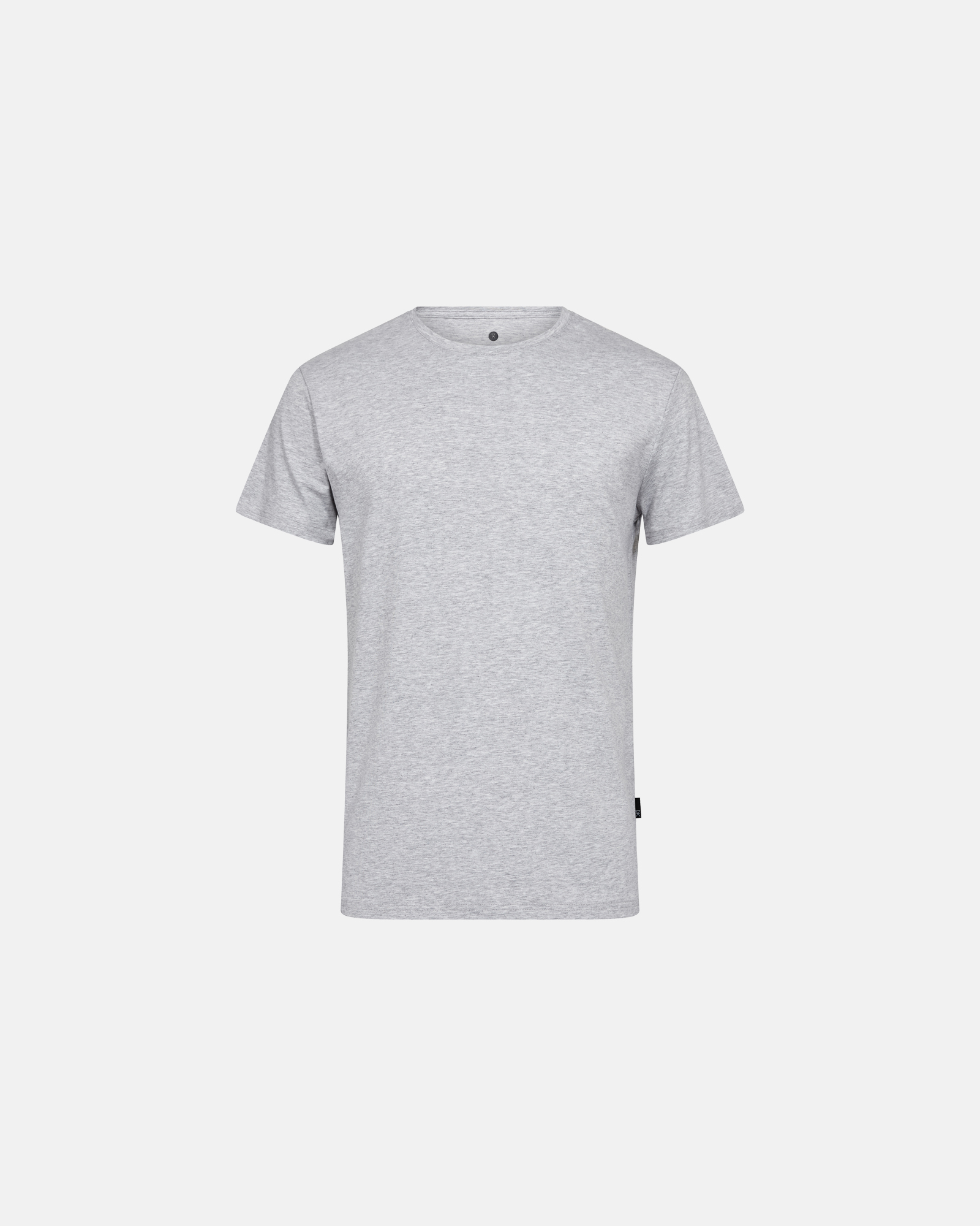 Bambusviskose, T‑Shirt Rundhals, Hellgrau Melange -JBS of Denmark Men Bambusviskose, T‑Shirt Rundhals, Hellgrau Melange -JBS of Denmark Men