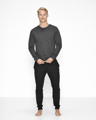 Bambusviskose, Sweatshirt, Dunkelgrau -JBS of Denmark Men