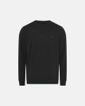 Bambusviskose, Sweatshirt m. logo, Schwarz -JBS of Denmark Men