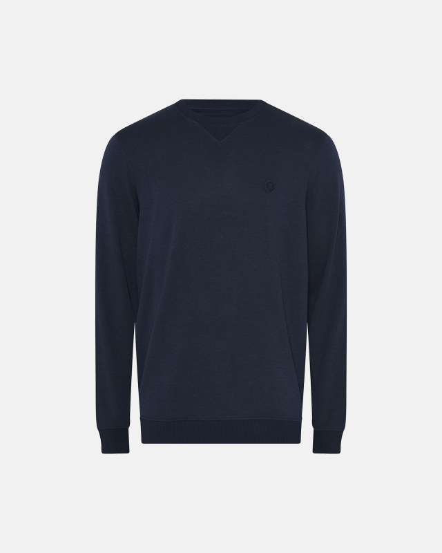 Bambusviskose, Sweatshirt m. logo, Navy -JBS of Denmark Men