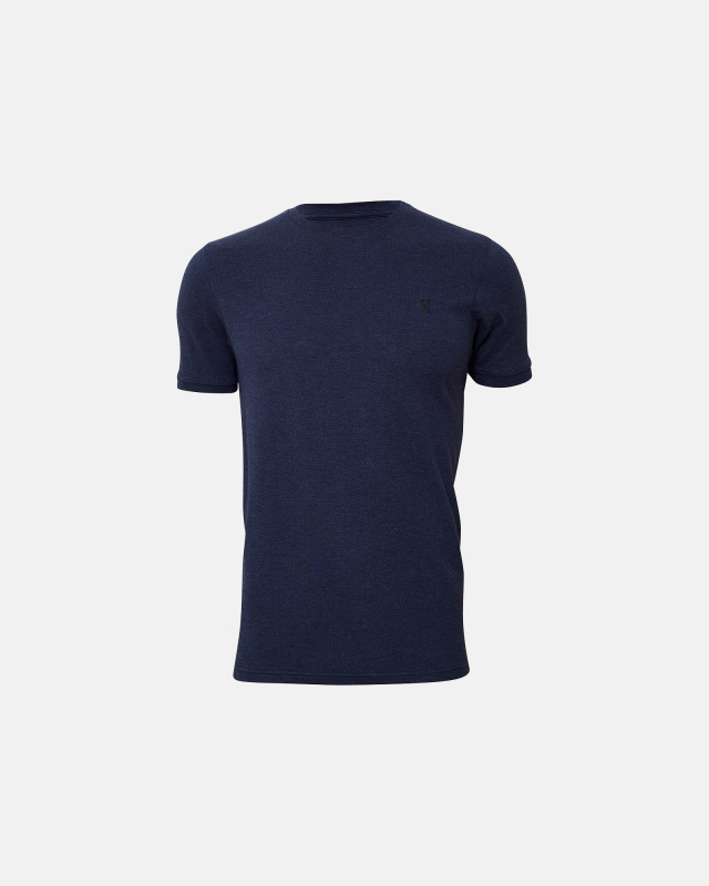 Bambusviskose, Pique T-Shirt, Blau -JBS of Denmark Men