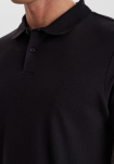 Bambusviskose, Polo Pique, Schwarz -JBS of Denmark Men