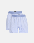 Bambusviskose, Boxer, 2-pack, Mehrfarbig Gestreift -JBS of Denmark Men