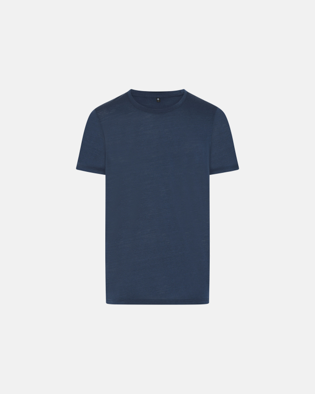 Bio-Wolle, T-shirt, Navy -JBS of Denmark Men
