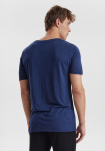 Bio-Wolle, T-shirt, Navy -JBS of Denmark Men