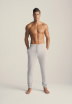 Bambusviskose, Jogginghose m. logo, Hellgrau -JBS of Denmark Men