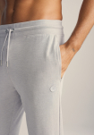 Bambusviskose, Jogginghose m. logo, Hellgrau -JBS of Denmark Men